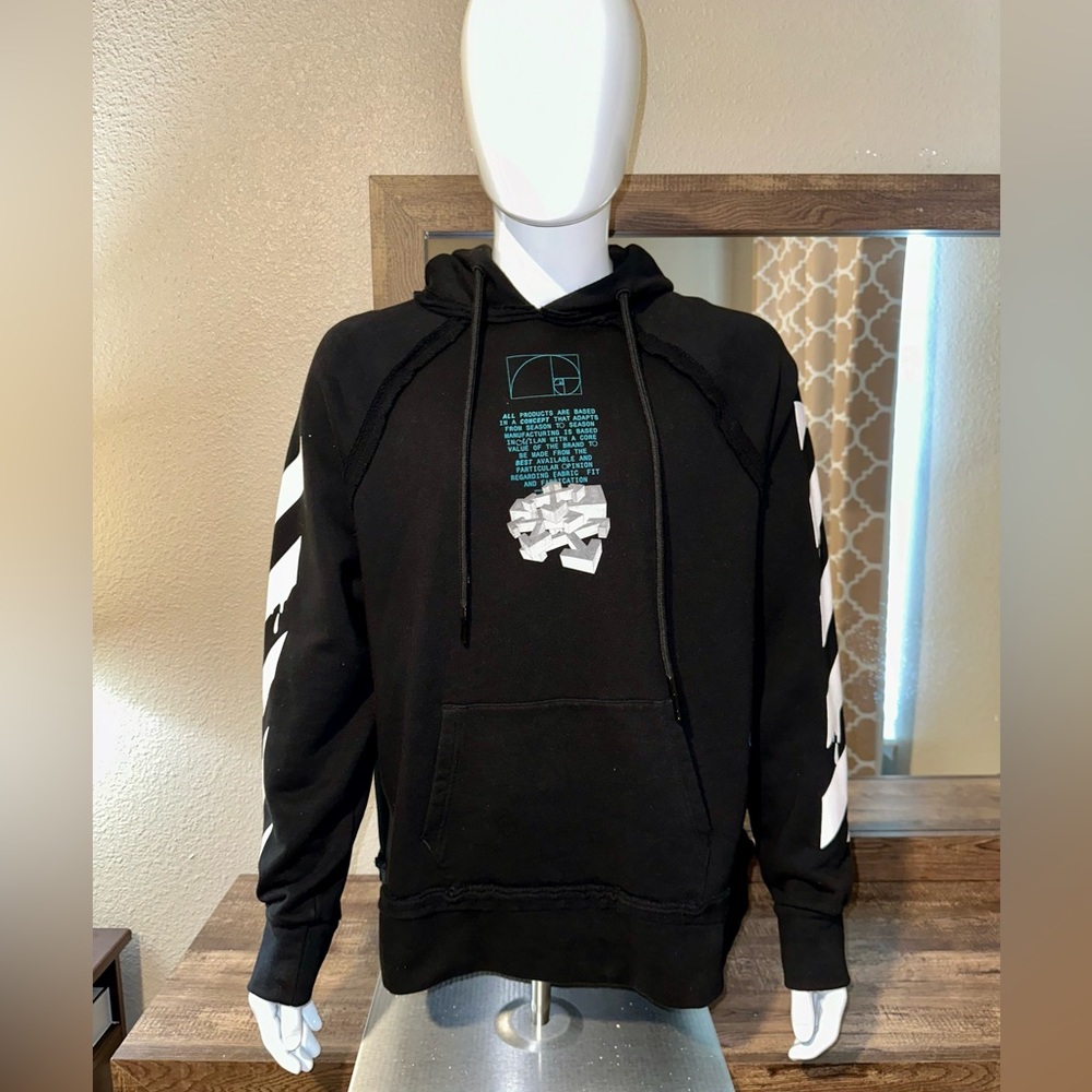 Off-White Dripping Arrows Incompiuto Hoodie